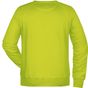 James&Nicholson Men´s Sweat acid_yellow