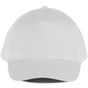 K-up Casquette coton - 5 panneaux white