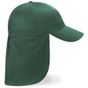 Beechfield Casquette de style légionnaire enfant bottle_green