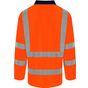 Pro RTX High Visibility Polo manches longues à visibilité renforcée hv_orange/navy