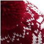 Beechfield Bonnet Fair Isle snowstar® classic_red/white