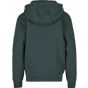 Build Your Brand Kids Fluffy Hoody Bottle green