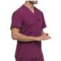 Dickies-Medical Haut col V homme wine