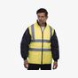 Yoko  Veste matelassée haute visibilité avec manches détachables