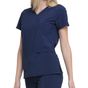 Dickies-Medical Haut cache cœur femme navy