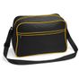 Bagbase Retro shoulder bag BAG BASE black/gold