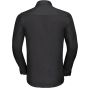 Russell Chemise en Popeline Polyester Coton cintrée manches longues homme black
