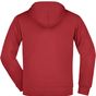 James&Nicholson Men's Hooded Jacket red