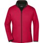 James&Nicholson Ladies´ Promo Softshell Jacket red/black