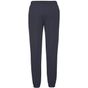fruit of the loom Classic elasticated Cuff Jog Pants navy