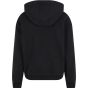 Build Your Brand Fluffy Hoody black