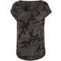 Build Your Brand Ladies Camo  Tee dark_camo