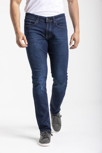 Image produit Jeans RL80 stretch coupe droite ajustée brossé SANCHOS