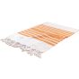 A&R Fouta Dalaman Hamamzz® White / Orange