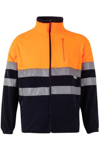 Image produit Veste polaire bicolore haute visibilité