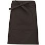 Kariban Tablier polycoton mi-long chocolate