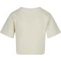New Morning Studios Ladies cropped tee sand