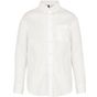 kariban Chemise manches longues sans repassage white