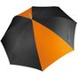 Kimood Parapluie de golf black/orange