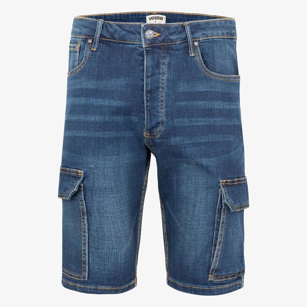 Bermuda denim stretch multipoches Velilla