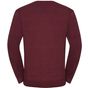 Russell V-neck Knit Pullover cranberry_marl