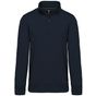 Kariban Sweat-shirt col zippé navy