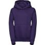 Russell Athletic Kids Hooded Sweatshirt purple