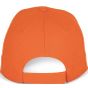 K-up Casquette Baseball - 6 panneaux orange