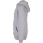 Build Your Brand Kids Fluffy Hoody Heather grey