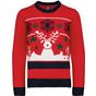 Kariban Pullover col rond de Noël enfant cherry_red