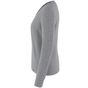 Sainte Armure Origine col V Femme gris chiné