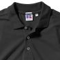 Russell Polo stretch ajusté homme black