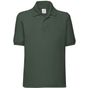 fruit of the loom 65/35 Polo Kids vert_bouteille