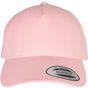 flexfit 5-Panel Premium Curved Visor Snapback Cap prism_pink