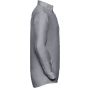 Russell Chemise Oxford classique manches longues homme silver