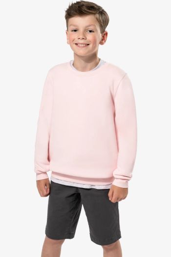 Image produit Sweat-shirt écoresponsable col rond enfant 