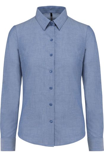 Image produit Chemise Oxford manches longues femme