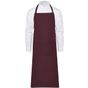 SG Accessories - Bistro Amsterdam Bib Apron with Pocket burgundy