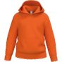 iDeal Basic Brand Sweat-shirt à capuche enfant ideal_orange