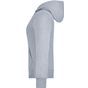 James&Nicholson Ladies' Hooded Jacket grey_heather