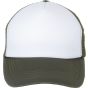K-up Casquette trucker - 5 Panneaux white/grape_leaf