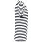 kariban T-shirt rayé marin avec poche manches courtes striped_white/navy