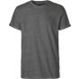 Neutral Mens Roll Up Sleeve T-Shirt dark_heather