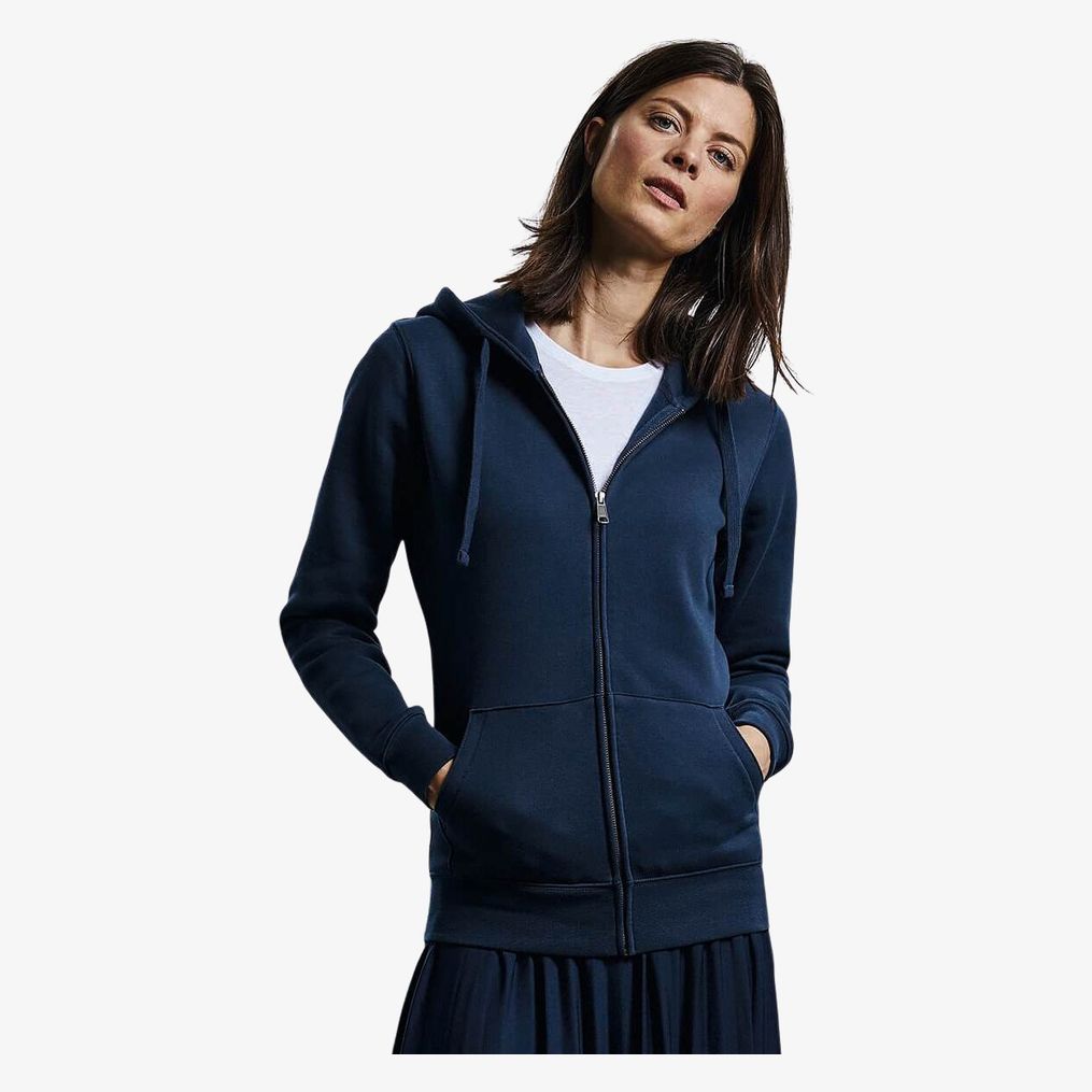 Authentic Sweat Capuche Zippé Femme Russell