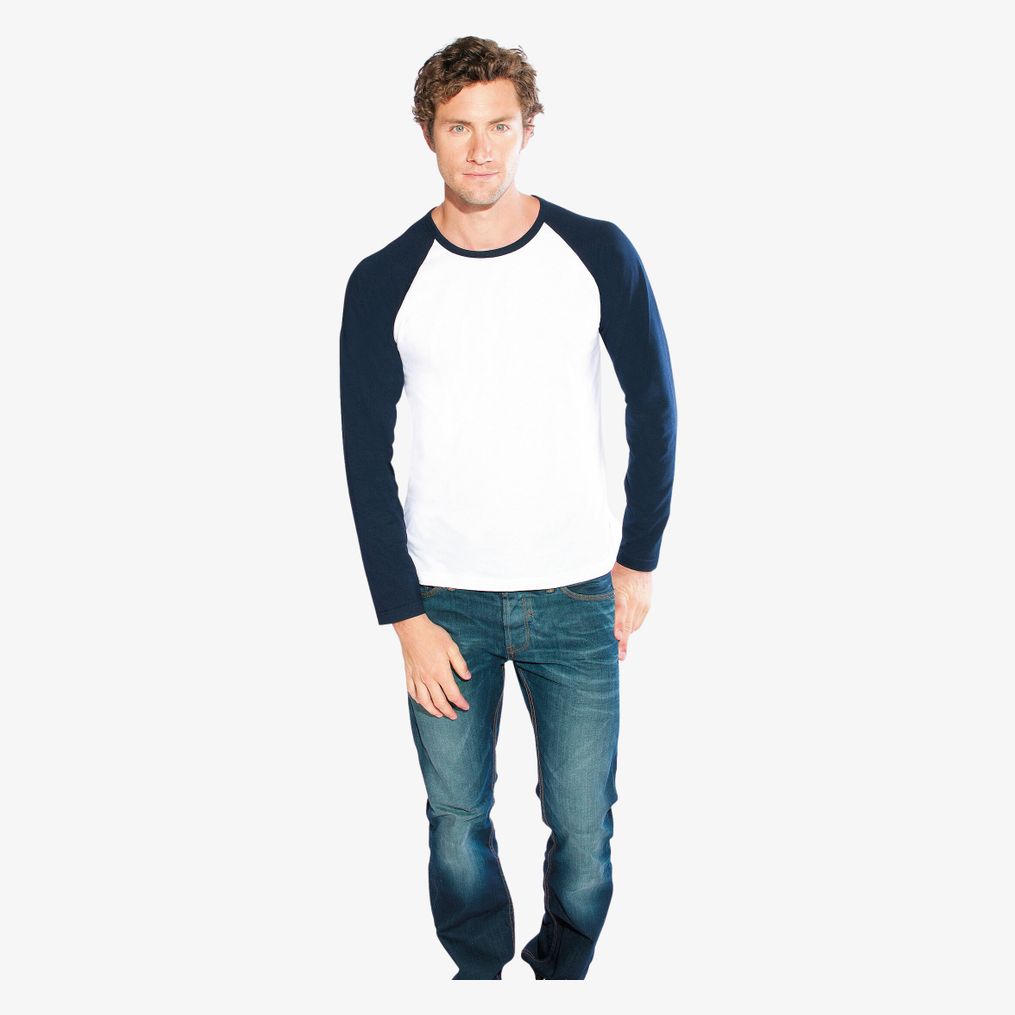 Men´s Baseball-T Longsleeve Promodoro