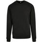 Build Your Brand Organic Basic Crew black