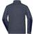 James&Nicholson Men´s Structure Fleece Jacket navy_melange/navy/royal