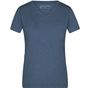 James&Nicholson Ladies' Heather T-Shirt blue_melange