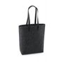 Bagbase Sac Fourre-Tout en Feutrine Premium charcoal_melange/black