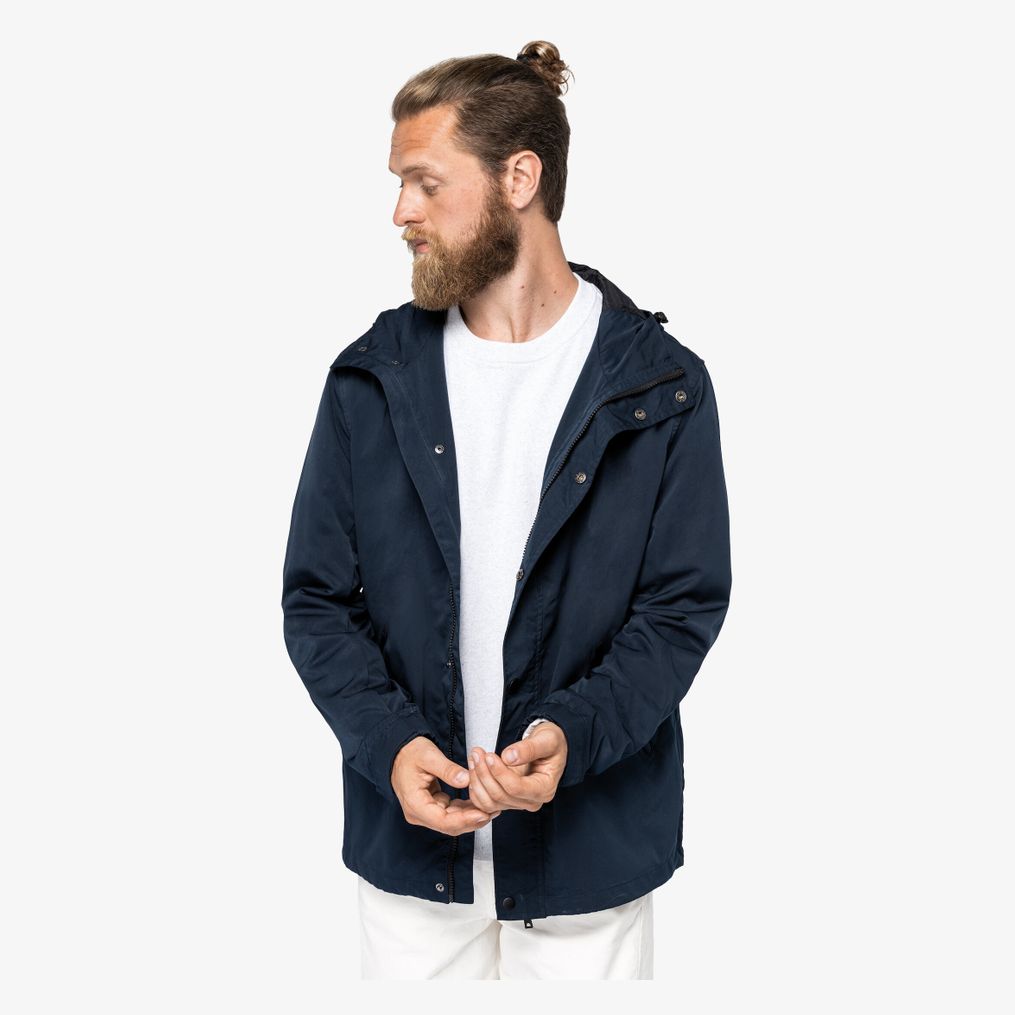 Veste écoresponsable à capuche unisexe Kariban